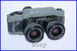 RBT Model X4 3D 35mm Stereo Camera with Twin 35-70mm zoom lenses & accessories