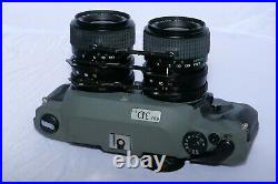 RBT Model X4 3D 35mm Stereo Camera with Twin 35-70mm zoom lenses & accessories