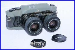 RBT Model X4 3D 35mm Stereo Film Camera with Twin 35-70mm zoom lenses