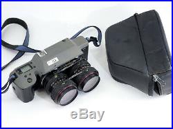 RBT X2 stereo film camera withTokina SD 28-70mm 65mm lens spacing 33mm width