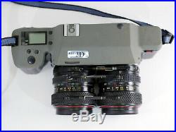 RBT X2 stereo film camera withTokina SD 28-70mm 65mm lens spacing 33mm width