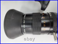 RCA Color Video Camera -CC002-with V6x17 Canon 17-102mm 12.0 zoom lens Vintage