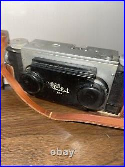 REALIST Stereo 35mm Vintage camera f 2.8 David White Anastigmat lenses With case