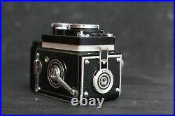 ROLLEIFLEX 2.8E TLR CAMERA PLANAR 80mm f2.8 LENS with case