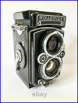 ROLLEIFLEX 3.5E (Type 2) TLR Camera with Zeiss Planar Lens 75mm & Case