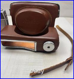 Rare 1960s Anscomark M 35mm Film Camera W 50mm Ansco Xyton Lens & Leather READ