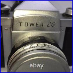 Rare Asahi Pentax Tower 26 Vintage Film Camera Takumar 58mm Lens Untested