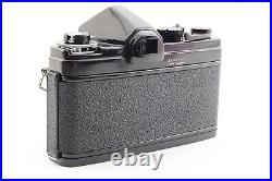 Rare Black! VINTAGE Konica FP Film Camera Hexanon 52mm F/1.8 Lens From Japan