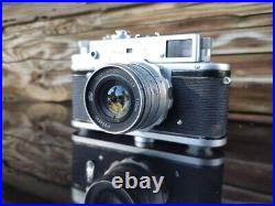 Rare Camera 35mm Zorki 4 with lens Industar 26m Anniversary Vintage rangefinder