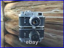 Rare Camera 35mm Zorki 4 with lens Industar 26m Anniversary Vintage rangefinder