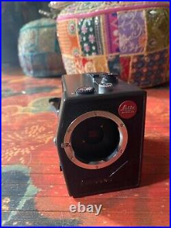 Rare Leica Vintage Film Camera LEICINA SPECIAL 8mm + 6-66mm OPTIVARON LENS