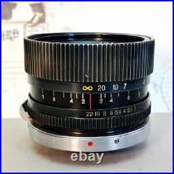 Rare Lens? -8? 2/50mm 1969s Vintage Gem for Your Camera Collection