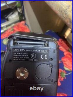 Rare Minolta RD-175 digital camera + AF Zoom 28-80mm 13,5-4,5 lens from 1998