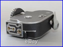 Rare! N MINT Bolex H16 SB 16mm movie Camera C mount adaptor + 3 Lens Japan C59