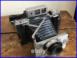 Rare Polaroid 250 Conversion Land Camera Tominon 114mm Lens Copal 195 190