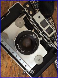 Rare Polaroid 250 Conversion Land Camera Tominon 114mm Lens Copal 195 190