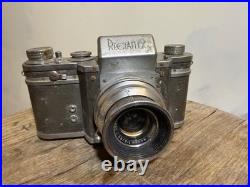 Rare Rectaflex Series B 35mm SLR with Xenon 50mm f/2 Lens Early Italian Camera
