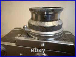 Rare Rectaflex Series B 35mm SLR with Xenon 50mm f/2 Lens Early Italian Camera