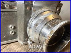 Rare Rectaflex Series B 35mm SLR with Xenon 50mm f/2 Lens Early Italian Camera