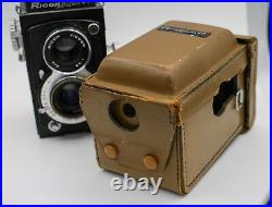 Rare Ricoh Super 44 127 Film TLR Camera with Riken 6cm. F3.5 Lens & Case