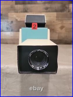 Rare Vintage Antique JVC Color TV Camera NU 1003B Canon TV Zoom Lens