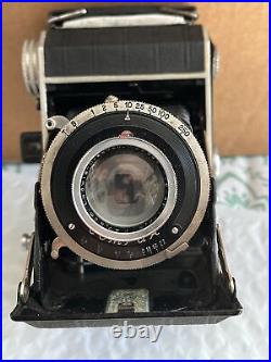 Rare Vintage Compur Camera with Victar Ludwig Dresden 7.5cm lens As Is Parts