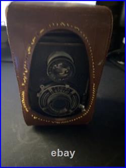 Rare Vintage German Camera Dual Lens Reflecta Stelo Trlolar Stigmat Anastigmart