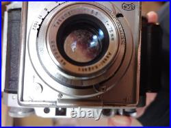 Rare! Vintage Near MINT PRESS VAN 6x6 Takumar lens Folding Film Camera JAPAN