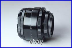 Rare early Helios 44 2/58 KMZ Zenit 13 blades soviet lens Vintage