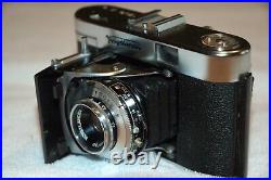 Rare vintage Voigtlander Vito IIa film camera with 50mm/F3.5 lens & Leather Case