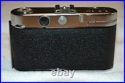 Rare vintage Voigtlander Vito IIa film camera with 50mm/F3.5 lens & Leather Case