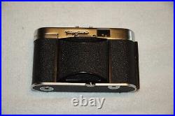 Rare vintage Voigtlander Vito IIa film camera with 50mm/F3.5 lens & Leather Case