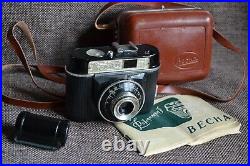 Rare vintage camera GREEN VESNA MMZ SMENA LOOMP Smena USSR Soviet Lens Triplet