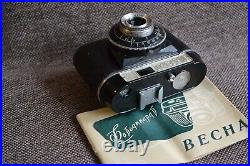 Rare vintage camera GREEN VESNA MMZ SMENA LOOMP Smena USSR Soviet Lens Triplet