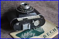 Rare vintage camera GREEN VESNA MMZ SMENA LOOMP Smena USSR Soviet Lens Triplet