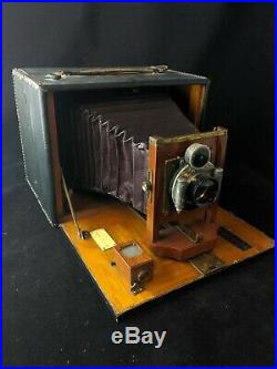 Rochester Optical Co. 5x7 Premo Antique Camera Bausch planatograph F8 lens