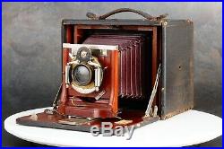 Rochester Optical Co. Reko 4x5 Folding Box Camera with Wollensak Lens & Shutter