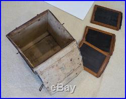 Rochester Optical Wooden View Camera Whole Plate w. Darlot lens, holders, case