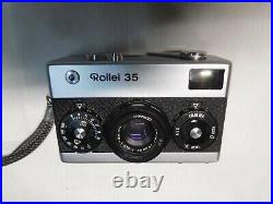 Rollei Honeywell 35 Silver 35mm Film Camera with 40mm F3.5 lens Germany
