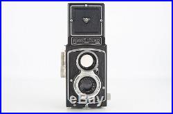 Rollei Rolleicord IV 6x6 TLR Medium Format Camera Xenar 75mm Lens Cap Case V01