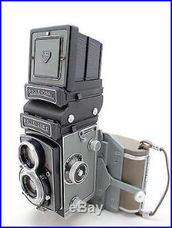 Rollei Rolleicord Vb vintage 6x6 camera, Xenar lens + Rolleicopi + Polaroid back