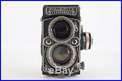 Rollei Rolleiflex 2.8E TLR 120 Medium Format Camera with Zeiss Planar Lens V01
