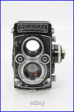 Rollei Rolleiflex 3.5F TLR Twin Lens Reflex Camera with75mm f3.5 Zeiss Planar #906