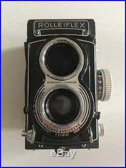 Rollei Rolleiflex 3.5f/stop ZEISS twin Lens Reflex very good condition