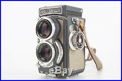 Rollei Rolleiflex 4x4 Grey Baby TLR Camera Schneider Xenar 60mm f/3.5 Lens V09