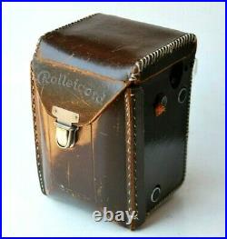 Rolleicord IIc Model 4 w Zeiss f/3.5 75mm Triotar Lens Medium Format Camera
