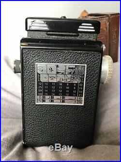 Rolleicord V Vintage TLR Twin Lens Reflex Camera Xenar 3.5 Syncro-Compur