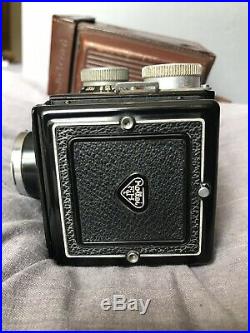 Rolleicord V Vintage TLR Twin Lens Reflex Camera Xenar 3.5 Syncro-Compur