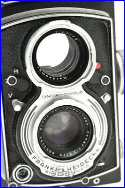 Rolleicord Vb TLR Camera Schneider Kreuznach Xenar F3.5 75mm Lens Cased