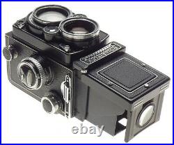 Rolleiflex 2.8 TLR camera Zeiss Planar 2.8/80mm lens case strap flash dream kit